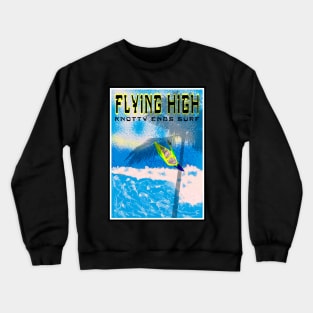 Flying high over the wave Crewneck Sweatshirt